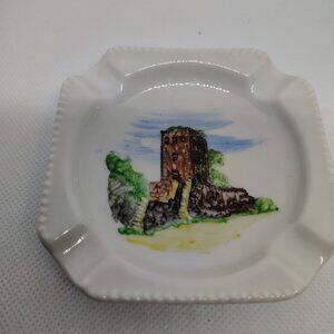 Panama Souvenir Ashtray Handpainted Plate